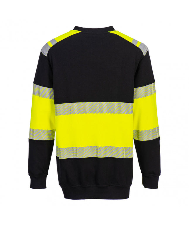 Bluza cu maneca lunga ignifuga reflectorizanta Portwest FR716, 60% modacrilic, 39% bumbac, 1% fibre carbon, 300 gr/mp-APROV 10.05