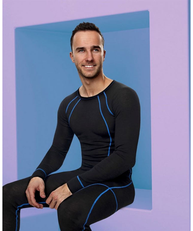 Bluza de corp Ardon NAVI, 50% lana merinos, 50% poliester, 200g