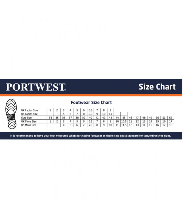 Pantofi de protectie Portwest FW25 STEELITE S1P, bombeu metalic si lamela