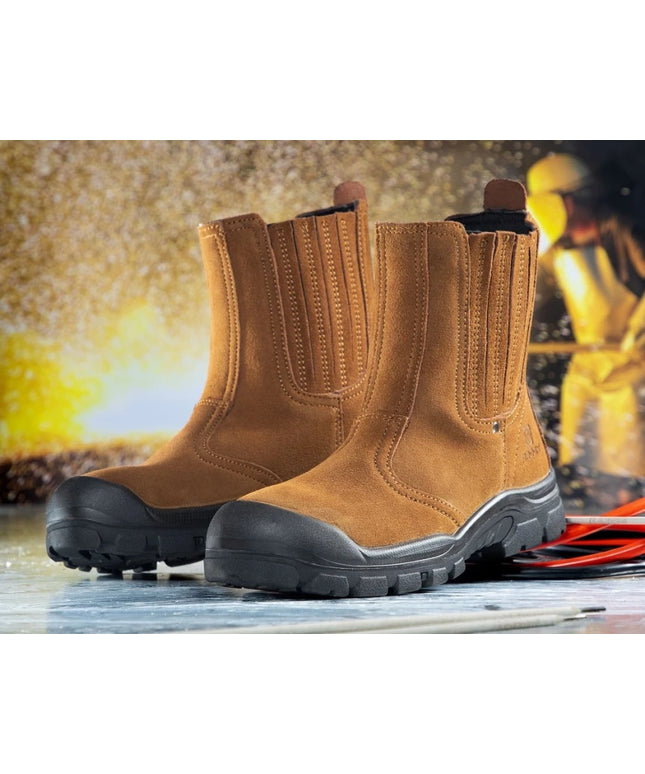 Bocanci de lucru Ardon WELDER O1 HRO, piele intoarsa