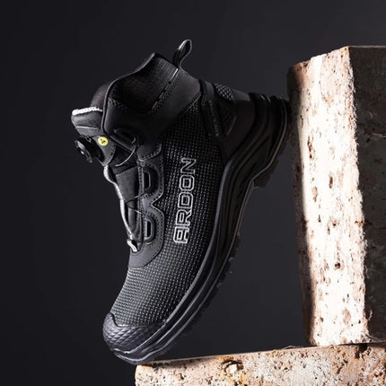 Bocanci de protectie Ardon BRICK S3 ESD, cu bombeu din fibra de sticla si lamela