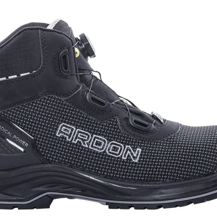 Bocanci de protectie Ardon BRICK S3 ESD, cu bombeu din fibra de sticla si lamela