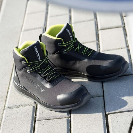 Bocanci de protectie Ardon SOFTEX S1P, cu bombeu metalic si lamela