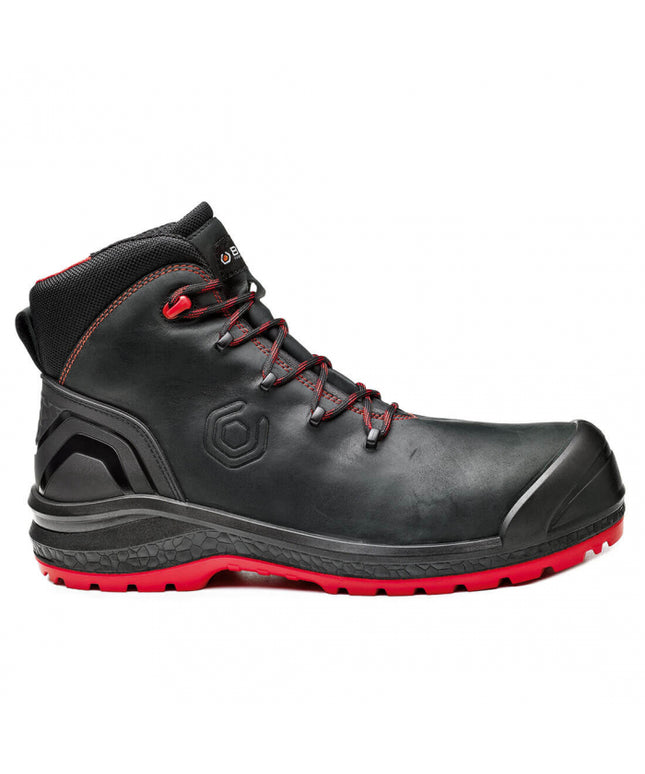 Bocanci de protectie Base B0888N BE-UNIFORM TOP S3, cu bombeu nemetalic si lamela