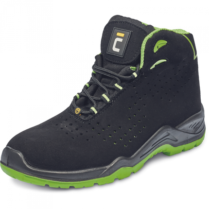 Bocanci de protectie Cerva HALWILL MF ESD S1P SRC, bombeu din compozit si lamela