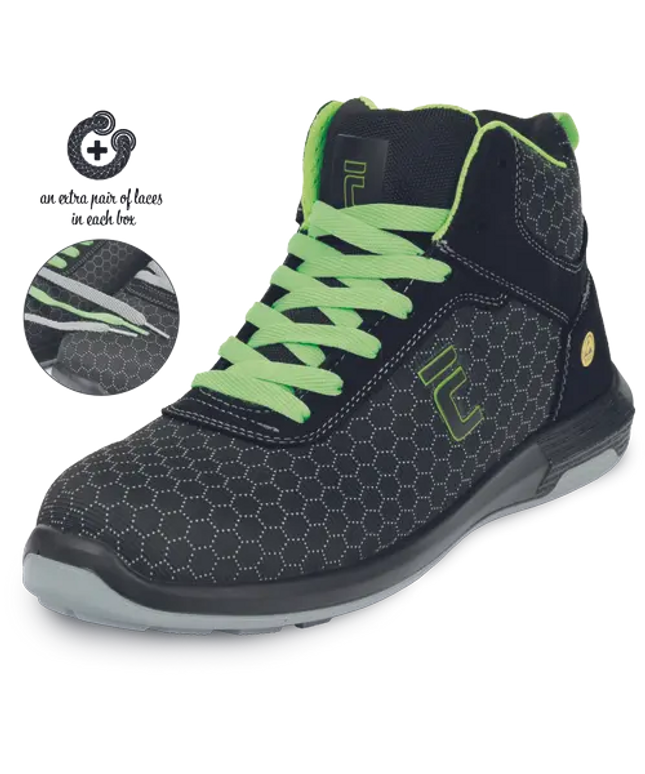 Bocanci de protectie Cerva UTTENDORF MF ESD S3S SR, cu bombeu din fibra de sticla si lamela