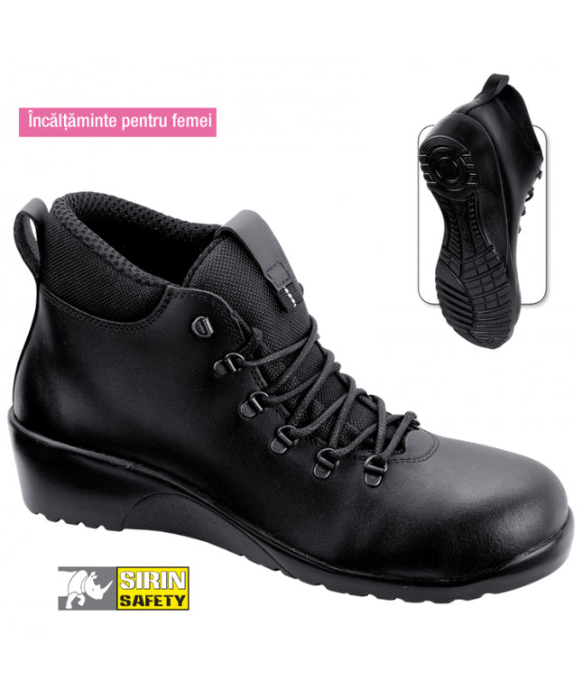 Bocanci de protectie dama Sirin BENDIS N S2, bombeu metalic