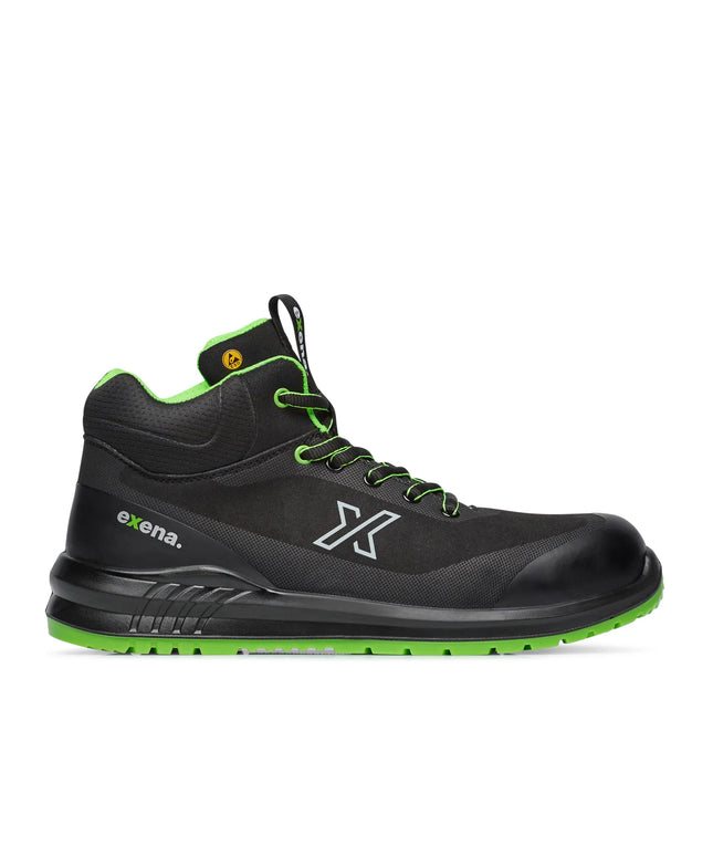 Bocanci de protectie Exena DRACO S3 S FO ESD SR, cu bombeu fibra de sticla si lamela