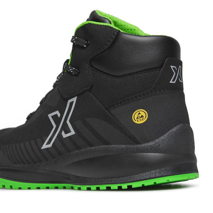 Bocanci de protectie Exena FURY S3 ESD SRC, cu bombeu nemetalic si lamela