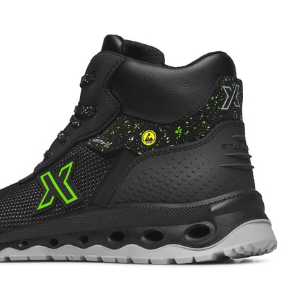 Bocanci de protectie Exena LEVITY-X Saturn S3 ESD SRC, cu bombeu aluminiu si lamela