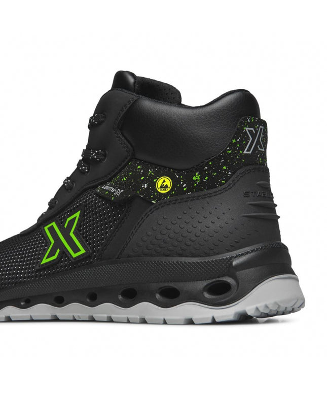 Bocanci de protectie Exena LEVITY-X Saturn S3 ESD SRC, cu bombeu aluminiu si lamela