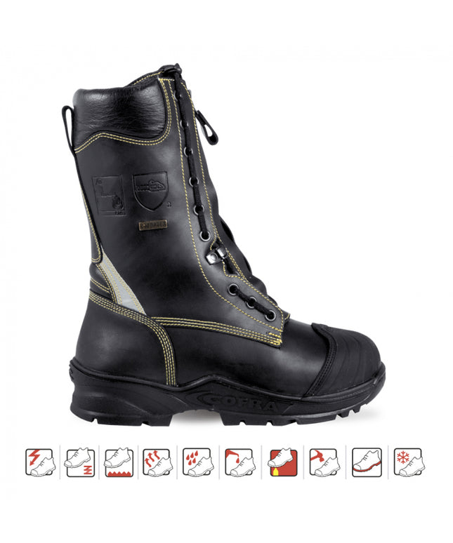 Bocanci de protectie pentru pompieri Cofra NO FLAME