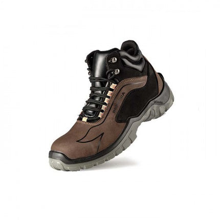 Bocanci de protectie Renania QOMANDOR S3, cu bombeu din fibra de sticla si lamela kevlar