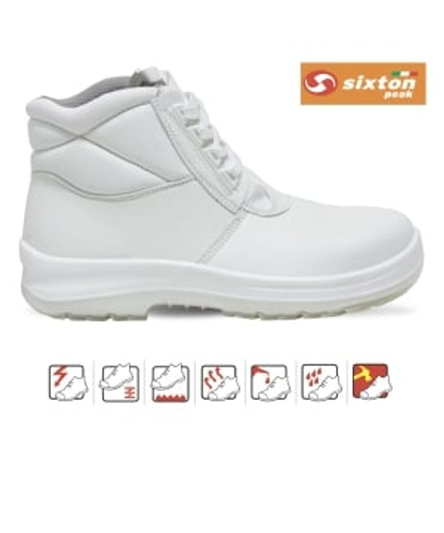 Bocanci de protectie Sixton BERGAMO S2, cu bombeu din compozit