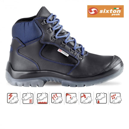 Bocanci de protectie Sixton ILLINOIS S3, cu bombeu metalic si lamela