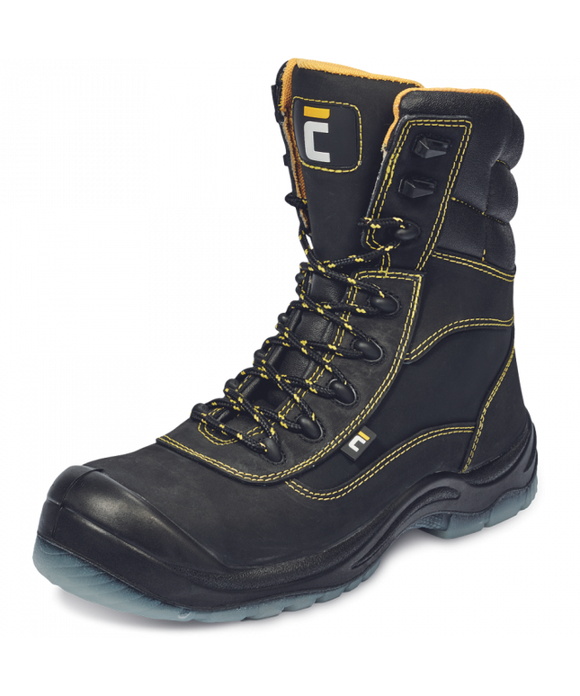 Bocanci inalti de protectie imblaniti Cerva BK TPU MF S3 CI SRC, cu bombeu compozit si lamela