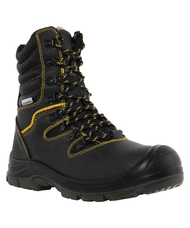 Bocanci inalti de protectie imblaniti Renania NEW JILIN S1P CI, cu bombeu metalic si lamela