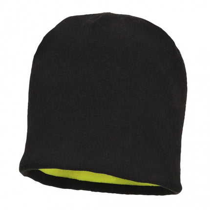 Fes de protectie reflectorizant Portwest BEANIE HA14, 100% poliester, 230g, cu doua fete