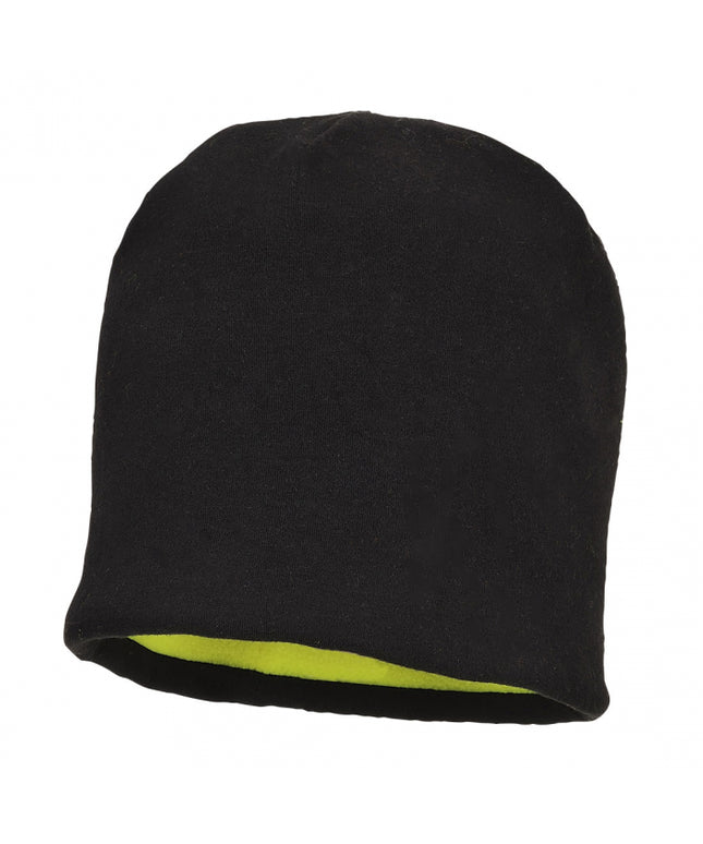 Fes de protectie reflectorizant Portwest BEANIE HA14, 100% poliester, 230g, cu doua fete