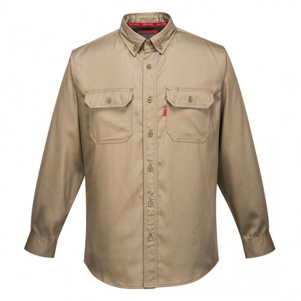 Camasa ignifuga Portwest BIZFLAME FR89, 88% bumbac, 12% nailon, 237g