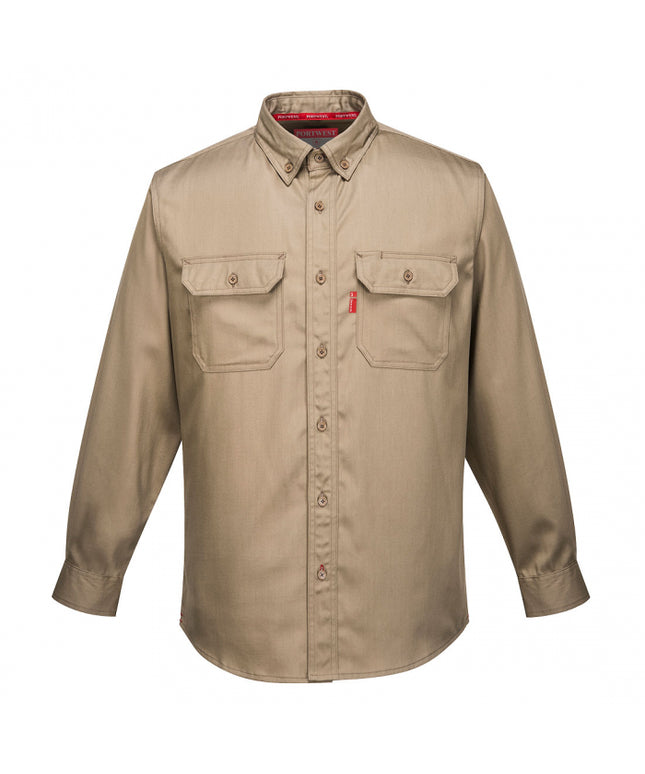 Camasa ignifuga Portwest BIZFLAME FR89, 88% bumbac, 12% nailon, 237g