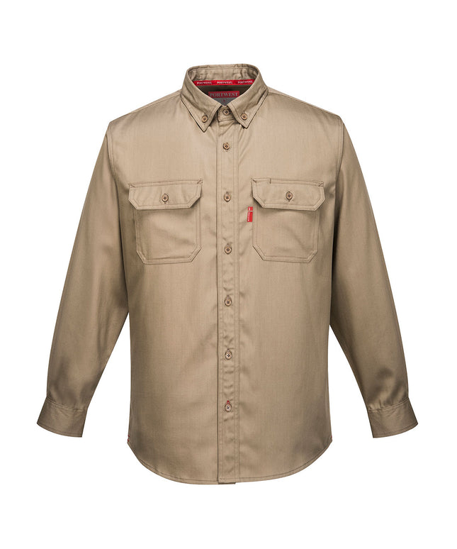 Camasa ignifuga Portwest BIZFLAME FR89, 88% bumbac, 12% nailon, 237g