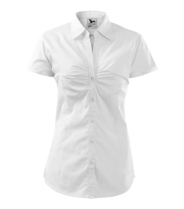 Camasa dama cu maneca scurta Malfini CHIC, 100% bumbac, 120 gr/mp