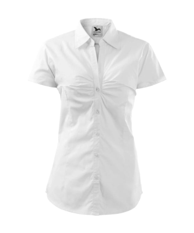 Camasa dama cu maneca scurta Malfini CHIC, 100% bumbac, 120 gr/mp