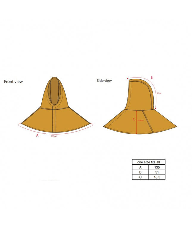 Capison ignifug de protectie sudura Portwest TAN SW33, piele spalt bovina, grosime 1,3 mm