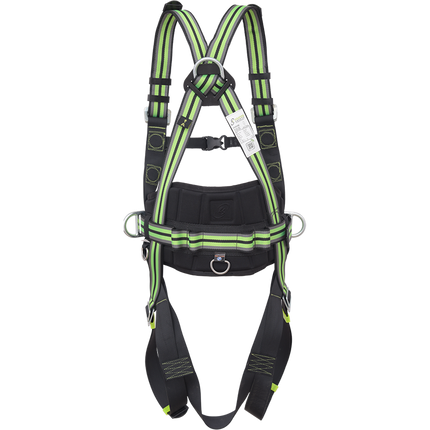 Centura complexa cu protectie lombara Kratos FA1020400, cu 3 puncte de prindere