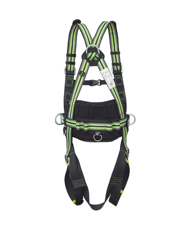 Centura complexa cu protectie lombara Kratos FA1020400, cu 3 puncte de prindere