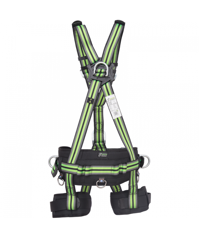 Centura pentru alpinism cu protectie lombara Kratos FA1021300, cu 4 puncte de prindere