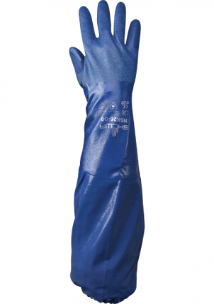 Manusi de protectie chimica Showa NSK 26, nitril
