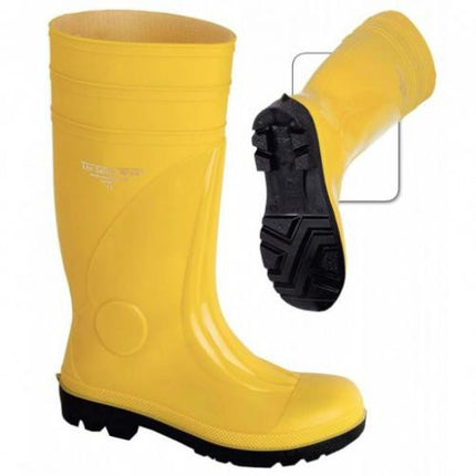 Cizme de protectie din PVC Sirin SAFETY WORK S5, bombeu metalic si lamela
