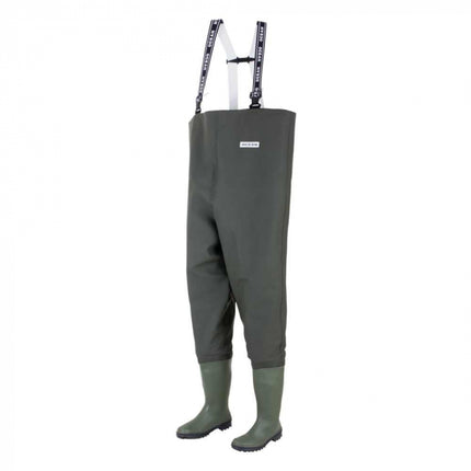 Cizme pantalon de protectie pescar Ocean DANUBIO S5, cu bombeu metalic
