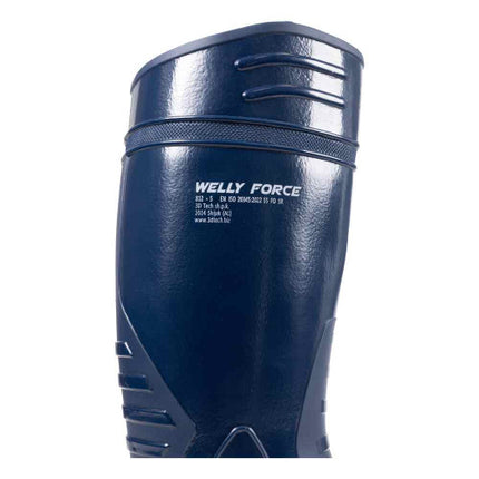 Cizme de protectie Renania WELLY FORCE 812 SR S5, cu bombeu metalic si lamela