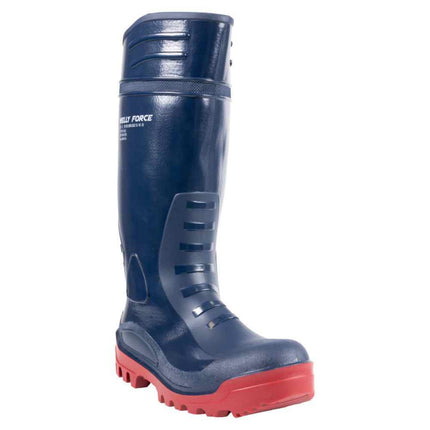 Cizme de protectie Renania WELLY FORCE 812 SR S5, cu bombeu metalic si lamela
