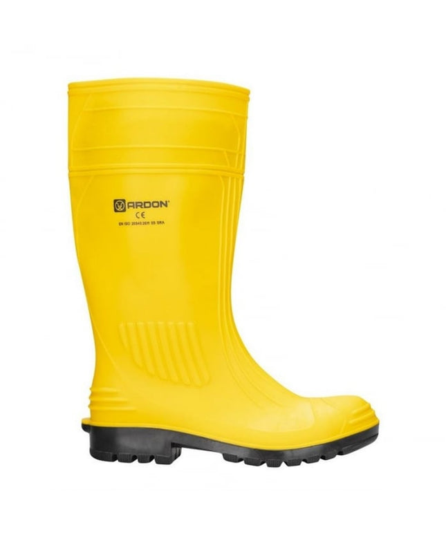 Cizme de protectie din PVC cu talpa din nitril Ardon OILFISH S5, cu bombeu metalic si lamela