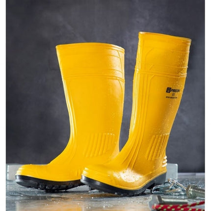 Cizme de protectie din PVC cu talpa din nitril Ardon OILFISH S5, cu bombeu metalic si lamela