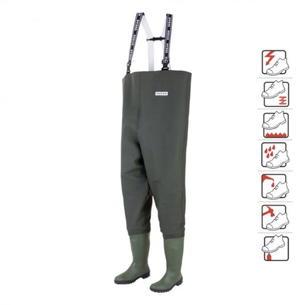 Cizme pantalon Ocean DANUBIO, 500 gr / mp, PVC