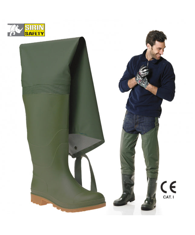 Cizme sold pescar din PVC Sirin CUISSARDE