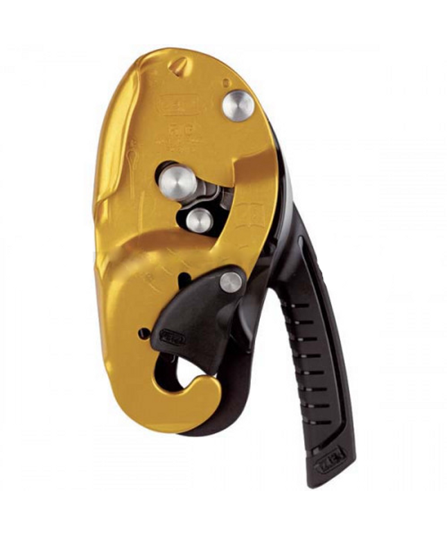 Coborator Petzl RIG, autoblocant