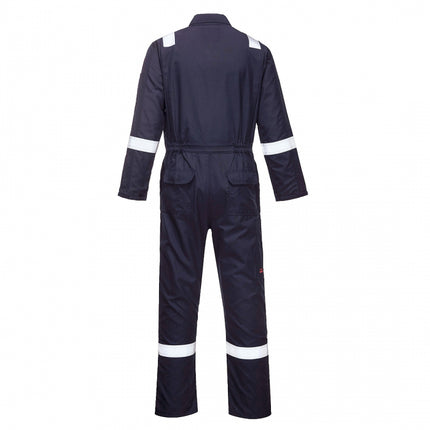 Combinezon ignifug Portwest ARAFLAME GOLD AF53, 93% meta-aramid, 5% para-aramid, 2% fibra de carbon, 150g