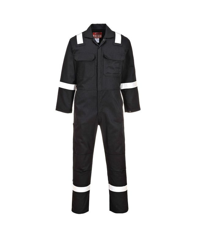 Combinezon de protectie ignifug Portwest BIZWELD IONA BIZ5, benzi reflectorizante, 100% bumbac, 330 gr/mp