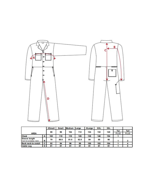 Combinezon de lucru Portwest EURO WORK S998, 100% bumbac, 260g