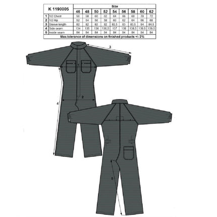 Combinezon de protectie antistatica Altreva CLEANROOM, 98% trevira 2% negastat, 150gr/ mp
