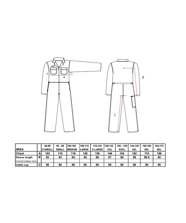 Combinezon ignifug Portwest BIZFLAME PRO FR38, 99% bumbac, 1% fibra de carbon, 330g