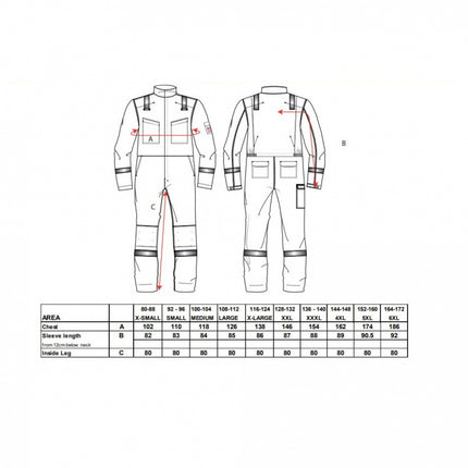 Combinezon ignifug Portwest BIZFLAME ULTRA FR93, 80% bumbac, 19% poliester, 1% fibra de carbon, 340g