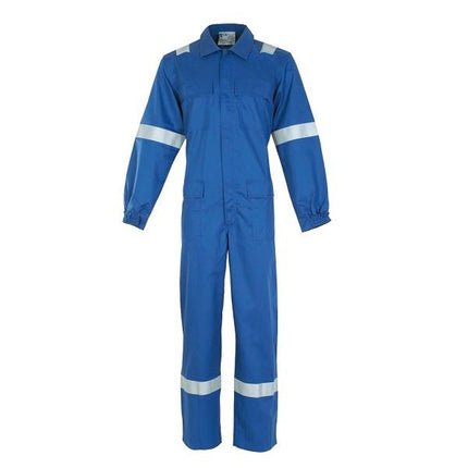 Combinezon ignifugat, antistatic Renania MARCO, 98% bumbac, 270gr/mp, cu benzi reflectorizante