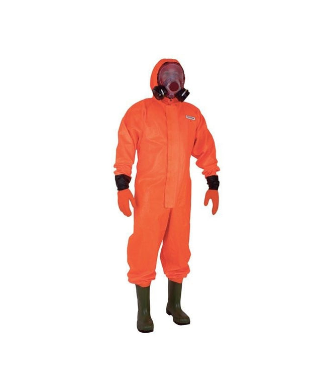 Combinezon impermeabil cu gluga si cizme incorporate Ocean OVERALL, 325 gr/ mp PVC